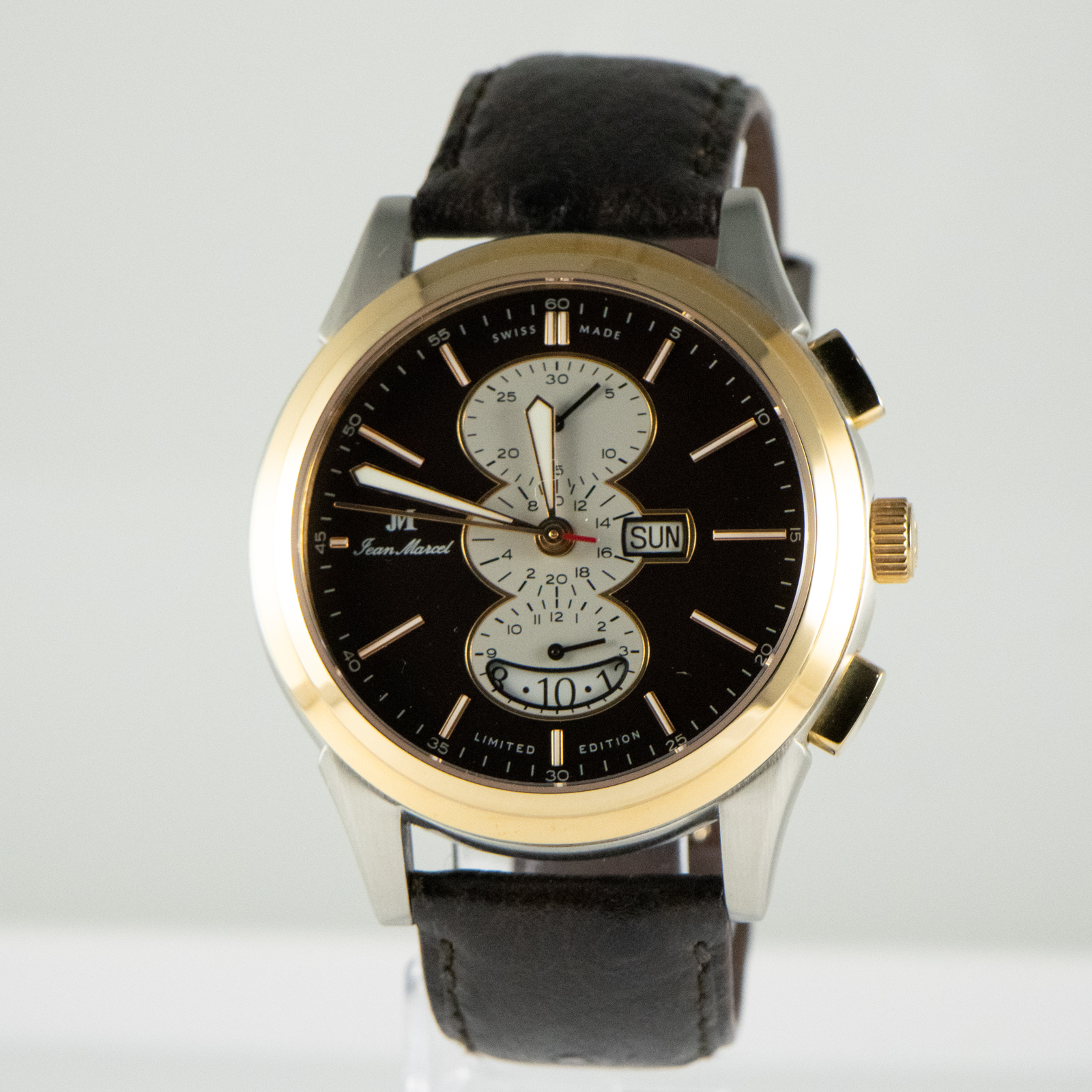 J M Chron TT 161 266 Brown Dial 009 300 Lea Band 2