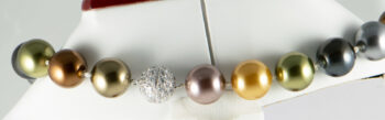 Color Shell Pearl Necklace 6 Closed Clasp 5