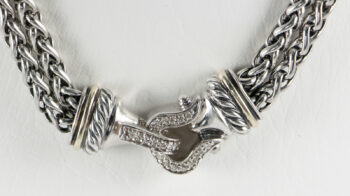 David Yurman Double Wheat Chain Necklace 1