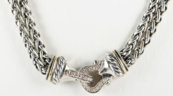 David Yurman Double Wheat Chain Necklace 5