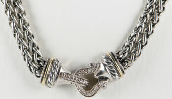 David Yurman Double Wheat Chain Necklace 4