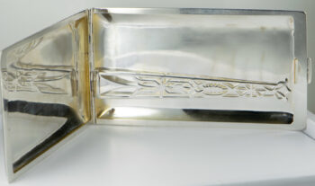 Vintage Tiffany Co Sterling Silver Cigarette Case 4