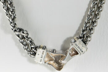 David Yurman Double Wheat Chain Necklace 9