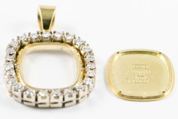 18 K Choppard Diamond Pendant 1