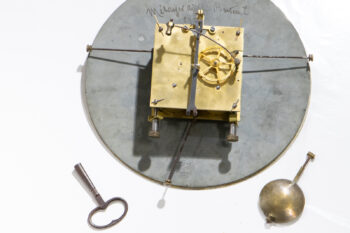 Antigue French I9th C Wall Clock for Parts 6