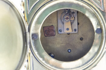 Brass Mantel Clock No Name French Movement 16