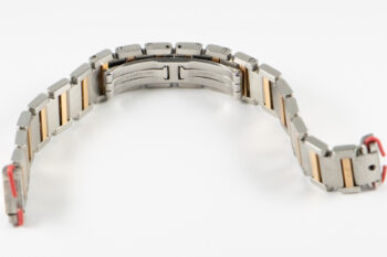 Cartier Francais S S Two Tone w Pink G Band 16