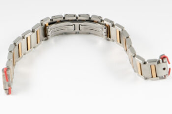 Cartier Francais S S Two Tone w Pink G Band 17
