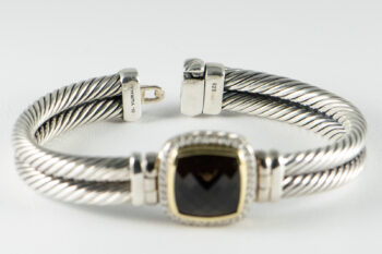 DY Bangle Brac with Smoky Quartz S S 750 Trademark 2