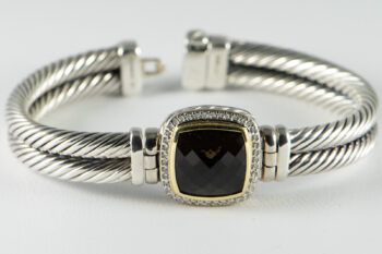 DY Bangle Brac with Smoky Quartz S S 750 Trademark 3