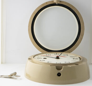 Russian Submarine Clock CCCP Beige 13