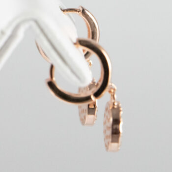14 K Pink Gold Drop Earrings with CZ 10 2022 11 17 044732 uibt