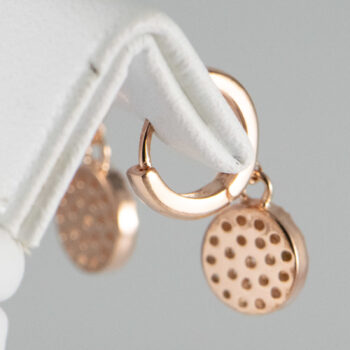 14 K Pink Gold Drop Earrings with CZ 11 2022 11 17 044733 gxrv
