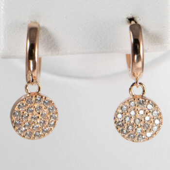 14 K Pink Gold Drop Earrings with CZ 2 2022 11 17 044740 mngi