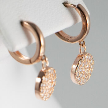14 K Pink Gold Drop Earrings with CZ 8 2022 11 17 044736 lcfm