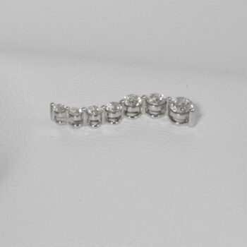 14 K White Gold JTW Diamond Jurney Pendant 11