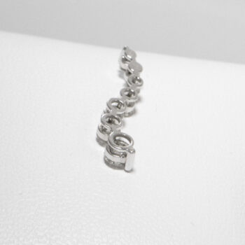 14 K White Gold JTW Diamond Jurney Pendant 12