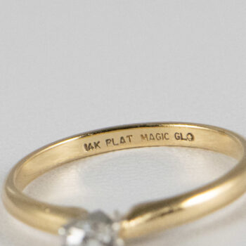 14 K Y Engagement and Platinum Diamond 11