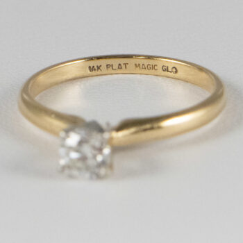 14 K Y Engagement and Platinum Diamond 12