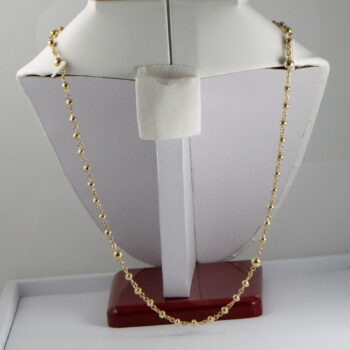 18 K Gold Rosary 10