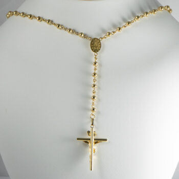 18 K Gold Rosary 17