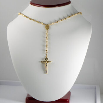 18 K Gold Rosary 2