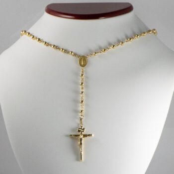 18 K Gold Rosary 4