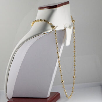 18 K Gold Rosary 5