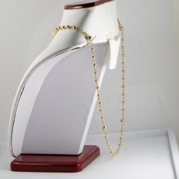 18 K Gold Rosary 7