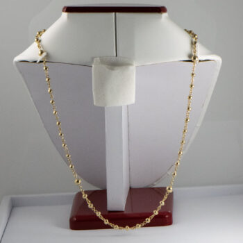 18 K Gold Rosary 9