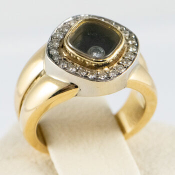 Birks 750 18 K Happy Floating Diamond Ring 1