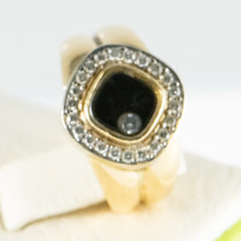 Birks 750 18 K Happy Floating Diamond Ring 7