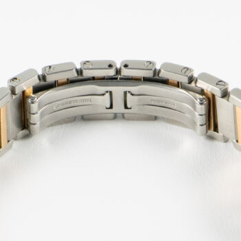 Cartier Francais S S Two Tone w Pink G Band 15