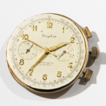 Chronograph Movement Angelus with dial and hands 1