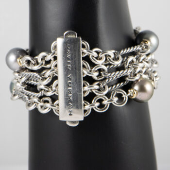 D Y Tahitian Pearls Bracelet 925 750 16