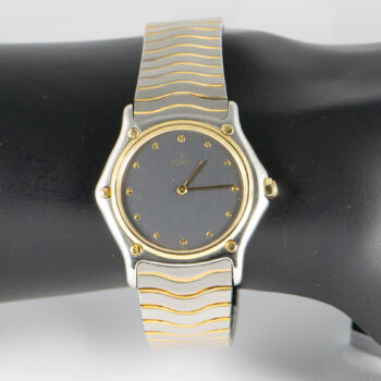 Ebel Two Tone Sportwave 18 K Stainless Steel 4
