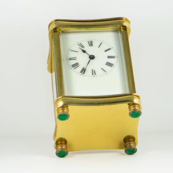 French Cariage clock H H Harris Harrington 10