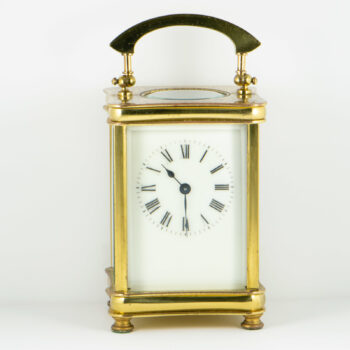 French Cariage clock H H Harris Harrington 2