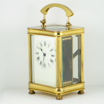 French Cariage clock H H Harris Harrington 3