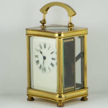 French Cariage clock H H Harris Harrington 4