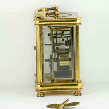 French Cariage clock H H Harris Harrington 7