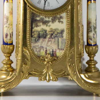 Imperial Brass mantel Clock 7