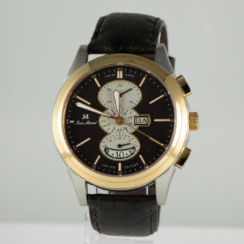 J M Chron TT 161 266 Brown Dial 009 300 Lea Band 5