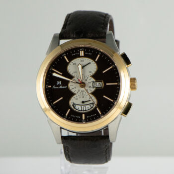 J M Chron TT 161 266 Brown Dial 009 300 Lea Band 6