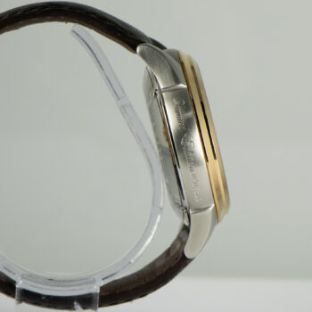 J M Chron TT 161 266 Brown Dial 009 300 Lea Band 9