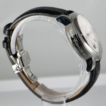J M Chronograph S S 160 250 White Dial with Moon Calendar 11