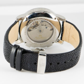 J M Chronograph S S 160 250 White Dial with Moon Calendar 15