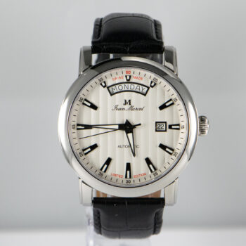 JM 160 252 Stainless Steel 029 300 Bk Leather Band 11