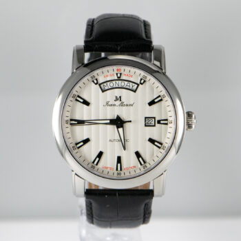 JM 160 252 Stainless Steel 029 300 Bk Leather Band 12