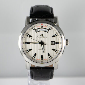 JM 160 252 Stainless Steel 029 300 Bk Leather Band 13